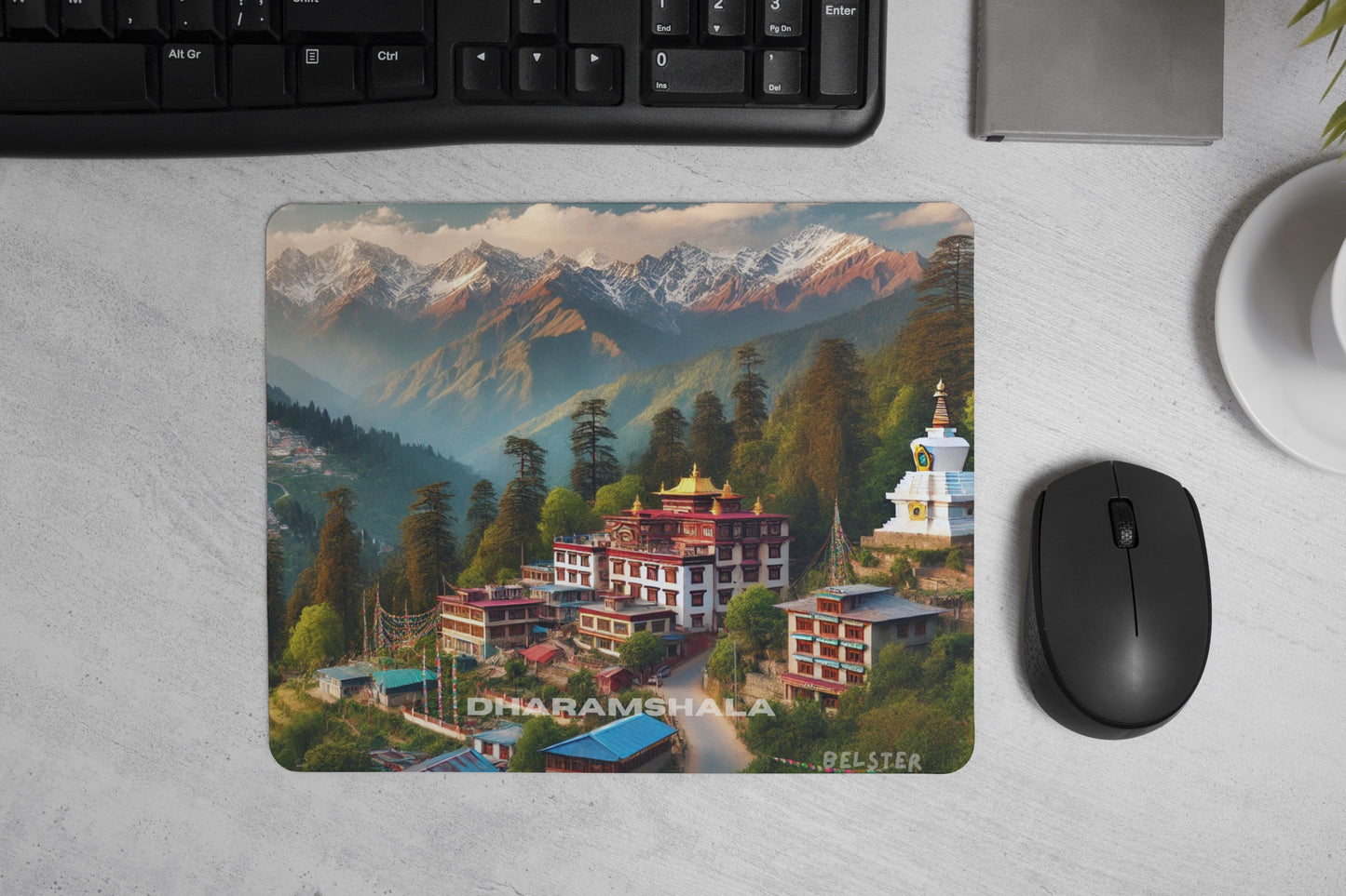 Dharamshala Bliss View 2 Mouse Pad